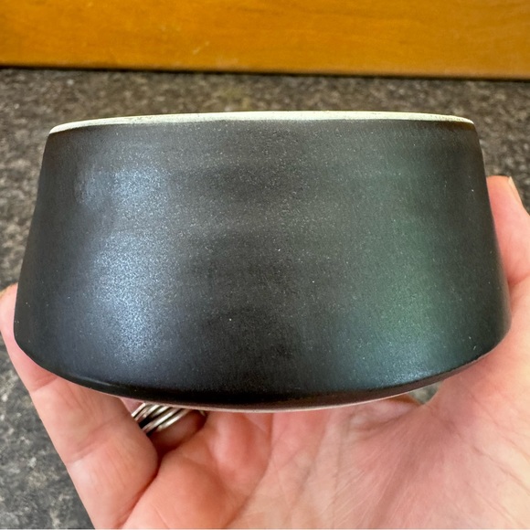 Brown & Cream & Black Trinket Box • Collectible • Sugar or Candy Dish • VTG • - Picture 5 of 7